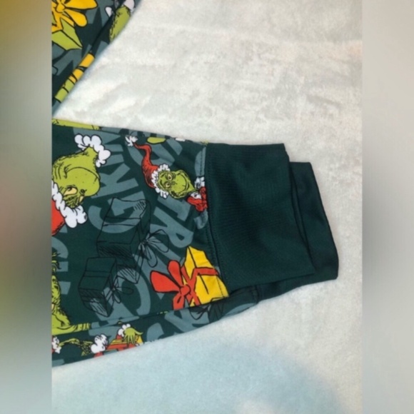 How the Grinch Stole Christmas Dr Seuss Pyjama Bottoms - Picture 6 of 6